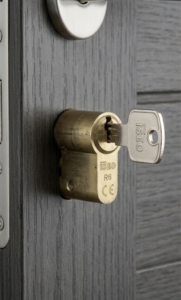 cylindre européen, serrure,